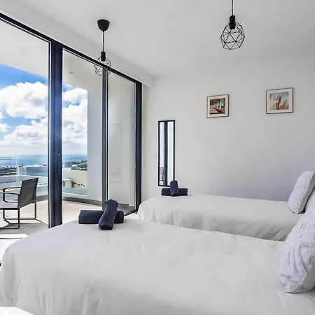 Exclusive 6 Bedrooms In Lanzarote - Ocean & Volcano Views, Private Pool, Jacuzzi & Gym Villa Macher