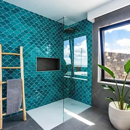 Exclusive 6 Bedrooms In Lanzarote - Ocean & Volcano Views, Private Pool, Jacuzzi & Gym Villa